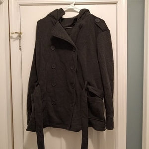 Jersey Pea Coat